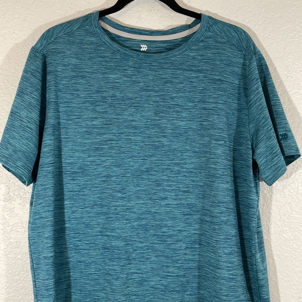 ALL IN MOTION Men's Short Sleeve Soft Stretch Workout T-Shirt Size Large - Picture 4 of 12